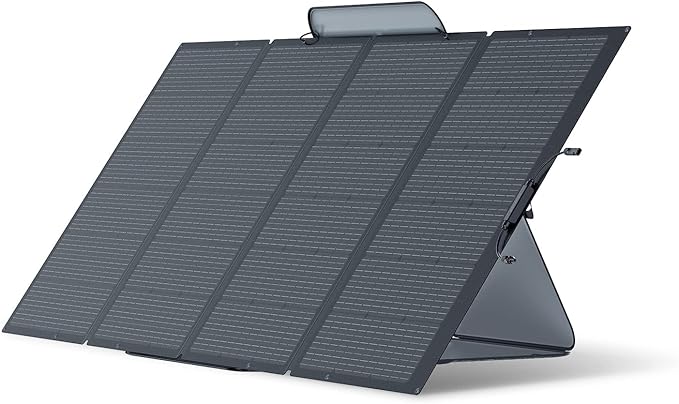 400W Portable Monocrystalline Solar Panel for Outdoor & Emergency Use